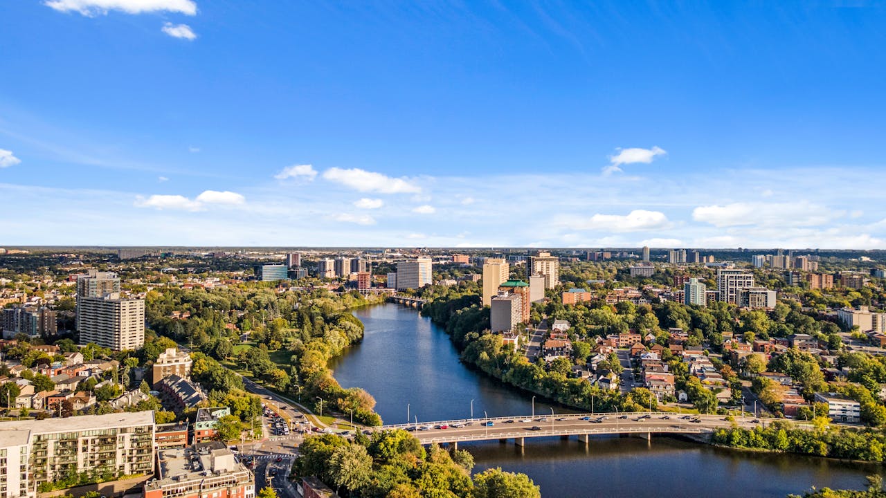 skyline shot of the city of ottawa